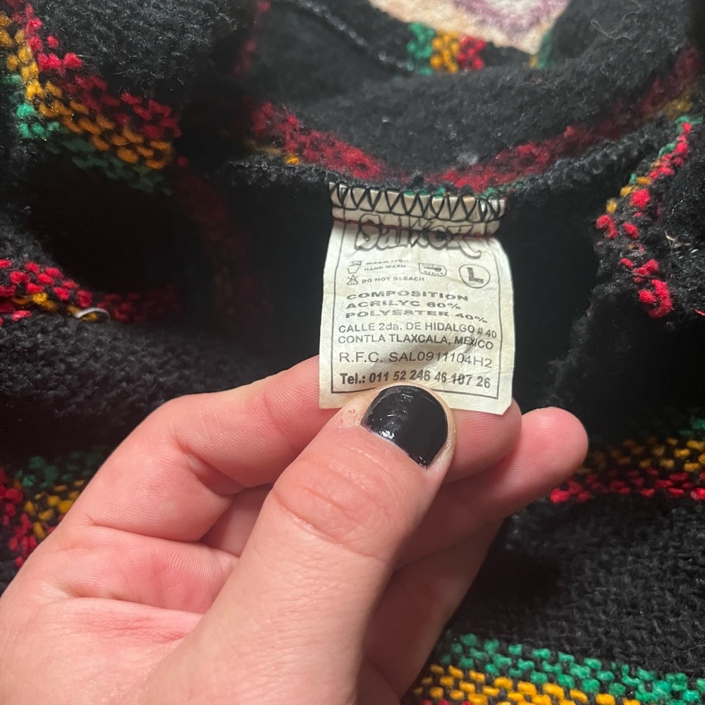 Rasta Drug Rug Sweater - Picture 2 of 4